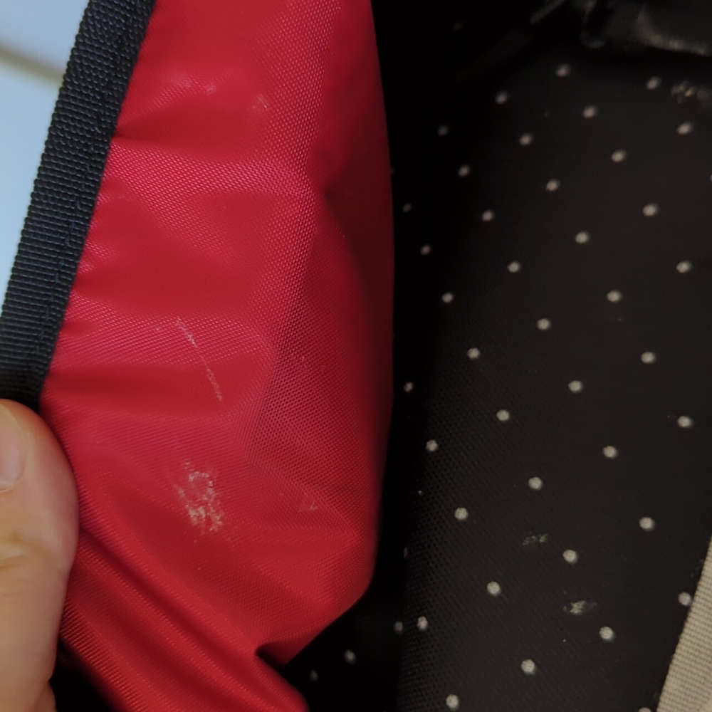 Kavu Black and White Polka Dot Backpack - Picture 8 of 9